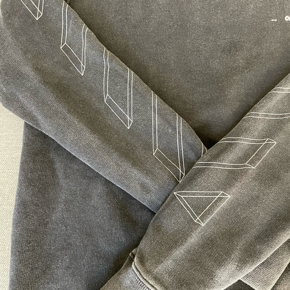 Off-White x Virgil Abloh Sweatshirt 2013 Main Label Black Arrows Size S - Picture 4 of 7